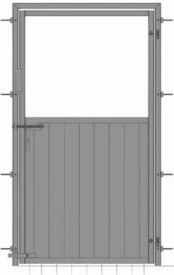 Discount Battant bas pour porte de box à deux vantaux Boxes