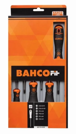 Online Boîte 6 tournevis BahcoFit Outils