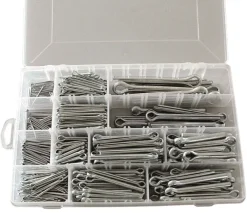 New Boîte assortiment goupilles fendues - 525 goupilles Outils