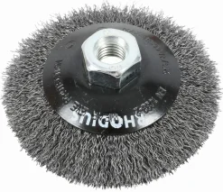 New Brosse meuleuse d'angle - fils ondulés - Ø100mm - RHODIUS Outils