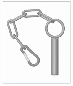 Hot Chaînette simple adaptable Barrières