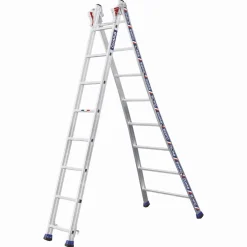 Sale Échelle 2 plans 2 x 8 à base évasée PRO Outils