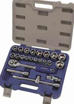 Clearance Coffret douilles 1/2'' - Irimo - 23 pièces Outils