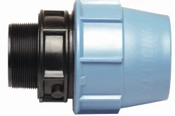 Embout mâle (fileté) - polypropylène Aménagement Extérieur