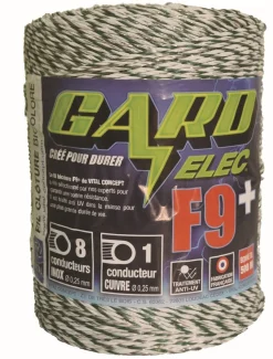 Clearance Fil F9+ - Gardelec - 500m Fil De Clôture