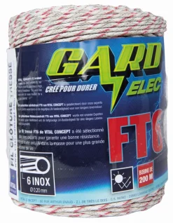 New Fil tressé FT6 - Gardelec Fil De Clôture