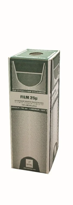 Sale Film enrubannage vert clair 25µ Conservation Des Fourrages