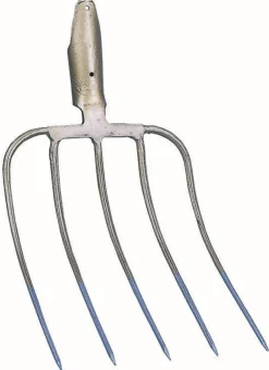 Hot Fourche à fumier 5 dents sans manche Matériel D'Écurie|Matériels