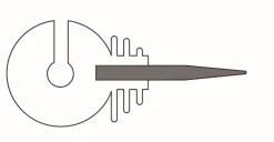 Clearance Isolateurs annulaires à vis - 25 pièces Isolateurs