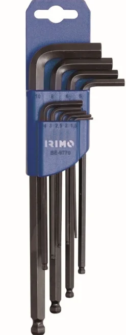 Discount Jeu de 9 clés mâles longues à tête sphérique Outils