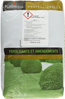 Outlet Kabel M'Gazon 10-5-7 - 25kg Engrais & Fertilisation