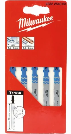 Outlet Lame de scie sauteuse à métaux - Milwaukee Outils