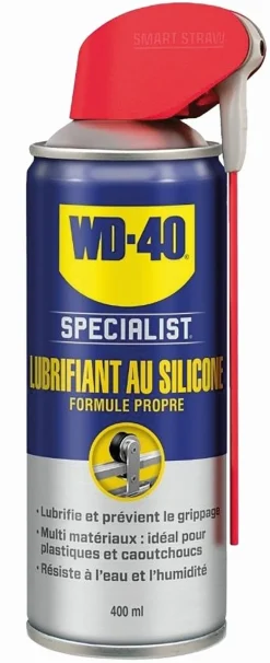 Best Lubrifiant sec au silicone WD 40 - 400ml Entretien Des Vans Et Camions