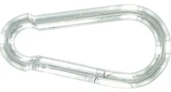 Mousqueton pompier inox Ø8 x 80mm - 20 pièces Licols Et Longes|Outils