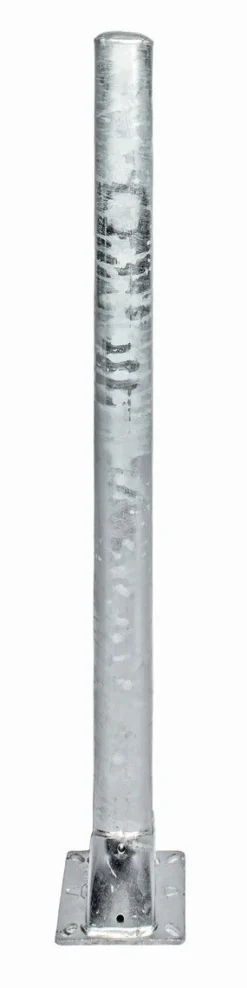 Poteau Trèfle octogonal nu sur platine Barrières