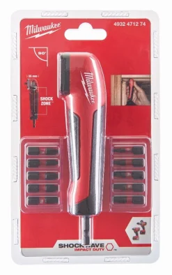 Clearance Renvoi d'angle Shockwave pour visseuse - Milwaukee Outils