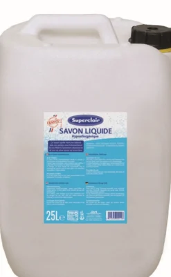 Sale Savon hypoallergénique liquide - 25L Hygiène Des Locaux