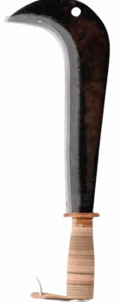 Serpe Italie 28cm 0.7kg manche bois avec revêtement cuir - 260280 - Leborgne Entretien Extérieur