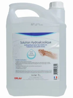 Online Solution liquide hydro-alcoolique - 5L Hygiène Des Locaux