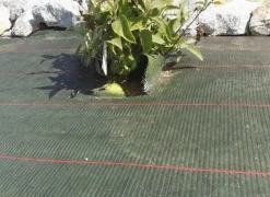 Online Toile tissée polypropylène 100g/m² - vert - 100m Aménagement Extérieur